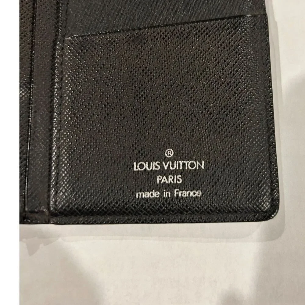 Louis Vuitton Damier Graphite Canvas Leather Brazza Wallet - Unisex